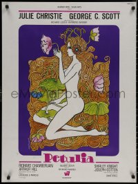 8a0586 PETULIA French 24x32 1968 Richard Lester directed, Fourastie art of pretty Julie Christie!