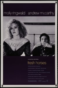 8a0865 FRESH HORSES 1sh 1988 close-up of sexy Molly Ringwald, Andrew McCarthy!