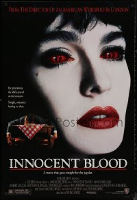 8a0927 INNOCENT BLOOD 1sh 1992 sexy vampire Anne Parillaud, directed by John Landis!