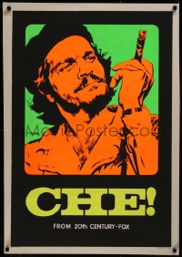 8a0314 CHE Italian 1sh 1969 rare different art of Omar Sharif as Guevara by Nistri!