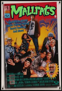 8a0990 MALLRATS 1sh 1995 Kevin Smith, Snootchie Bootchies, Stan Lee, comic artwork by Drew Struzan!