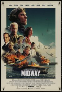 8a1000 MIDWAY advance DS 1sh 2019 Roland Emmerich, Skrein, one battle turned the tide of war!
