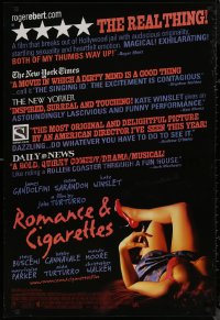 8a1083 ROMANCE & CIGARETTES 1sh 2005 John Turturro directed, super sexy image of woman smoking!