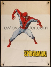 8a0239 SPIDER-MAN 17x22 Spanish special poster 1974 art of Spidey by artist Lopez Espl!