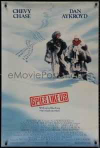 8a1111 SPIES LIKE US 1sh 1985 Chevy Chase, Dan Aykroyd, directed by John Landis!