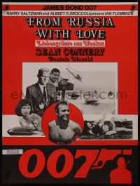 8a0299 FROM RUSSIA WITH LOVE Swiss R1970s Sean Connery is the unkillable James Bond 007, different!