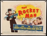 8c0183 ROCKET MAN linen 1/2sh 1954 c/u of Foghorn Winslow in space suit, written by Lenny Bruce!