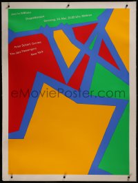 8c0003 JAZZ IN WILLISAU linen 36x50 Swiss music poster 1992 colorful Niklaus Troxler art, rare!