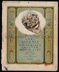 8d0128 UNIVERSAL 1926-27 campaign book 1926 incredible full-color art for Les Miserables & more!