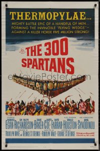 8f0485 300 SPARTANS 1sh 1962 Richard Egan in Ancient Greece, The mighty battle of Thermopylae!