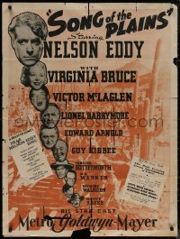 8f0149 LET FREEDOM RING Aust 1sh 1939 different images of Nelson Eddy & Virginia Bruce w/ top cast!