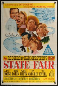 8f0160 STATE FAIR Aust 1sh 1962 Pat Boone, Ann-Margret, Rodgers & Hammerstein musical!