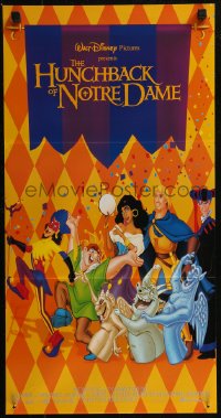 8f0294 HUNCHBACK OF NOTRE DAME Aust daybill 1996 Walt Disney cartoon from Victor Hugo's novel!
