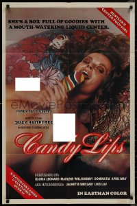 8f0587 CANDY LIPS 25x38 1sh 1975 directed by none other than Cecil B. Damill, topless woman!