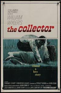 8f0610 COLLECTOR 1sh 1965 art of Terence Stamp & Samantha Eggar, William Wyler directed!