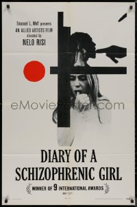 8f0661 DIARY OF A SCHIZOPHRENIC GIRL 1sh 1970 Nelo Risi's Diario di una schizofrenica!