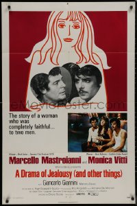 8f0676 DRAMA OF JEALOUSY & OTHER THINGS 1sh 1971 Ettore Scola's Dramma della gelosia, tutti i particolari in cronaca