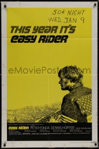 8f0685 EASY RIDER style C 1sh 1969 Peter Fonda, motorcycle biker classic directed by Dennis Hopper!