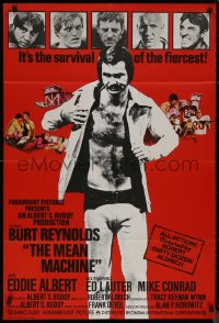 8f0016 LONGEST YARD English 1sh 1974 Robert Aldrich prison football sports comedy, Burt Reynolds!