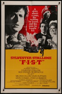 8f0704 F.I.S.T. int'l 1sh 1977 great images of Sylvester Stallone w/bride Melinda Dillon!