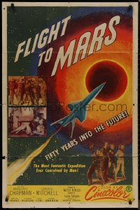 8f0716 FLIGHT TO MARS 1sh 1951 the most fantastic expedition ever conceived by man in the future!
