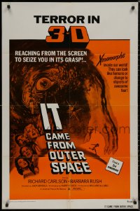 8f0823 IT CAME FROM OUTER SPACE 1sh R1972 Ray Bradbury, reaching from the screen to seize you!