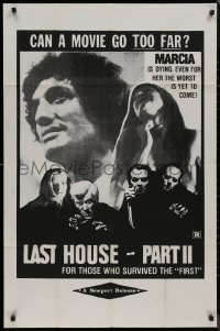 8f0849 LAST HOUSE PART II 1sh 1970s David Hess is pictured, but what movie really is this?