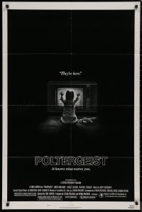 8f0966 POLTERGEIST style B 1sh 1982 Tobe Hooper & Steven Spielberg, the first real ghost story!