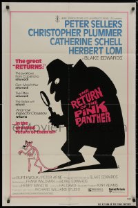 8f1001 RETURN OF THE PINK PANTHER 1sh 1975 Peter Sellers as Inspector Jacques Clouseau!
