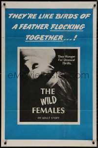 8f1187 WILD FEMALES 1sh 1968 Amber Arnett, Buck Bucky, birds of a feather flocking together!