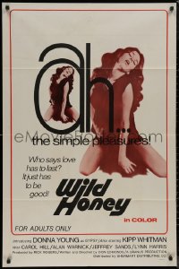 8f1190 WILD HONEY 1sh 1972 ah... the simple pleasures, sexy Donna Young is Gypsy!