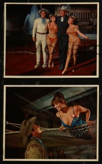 8f0078 CIRCUS WORLD 11 French LCs 1965 great images of Claudia Cardinale, John Wayne, Rita Hayworth!