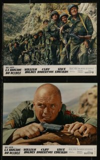 8f0089 DEVIL'S BRIGADE 9 style B French LCs 1968 William Holden, Cliff Robertson, Vince Edwards!