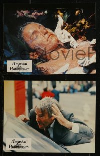 8f0052 INVASION OF THE BODY SNATCHERS 13 French LCs 1979 Kaufman classic remake of sci-fi thriller!