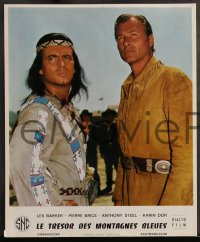 8f0048 LAST OF THE RENEGADES 16 French LCs 1966 Lex Barker, Pierre Brice, Native Americans!