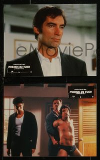 8f0049 LICENCE TO KILL 16 French LCs 1989 images of Timothy Dalton as James Bond, some different!