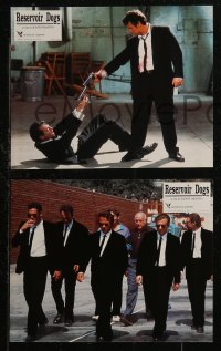 8f0111 RESERVOIR DOGS 8 French LCs 1992 Quentin Tarantino, Harvey Keitel, Steve Buscemi, Chris Penn