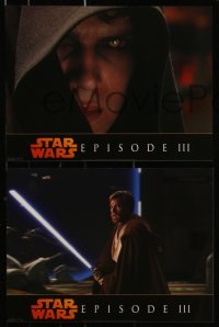 8f0068 REVENGE OF THE SITH 12 French LCs 2005 Star Wars Episode III, Ewan McGregor, Christensen, Yoda