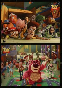 8f0121 TOY STORY 3 6 French LCs 2010 Disney & Pixar, great images of cast!