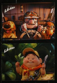 8f0122 UP 6 French LCs 2009 Walt Disney/Pixar, Ed Asner, Plummer, Nagai, wacky images!