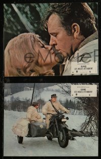 8f0117 WHERE EAGLES DARE 8 French LCs R1970s Clint Eastwood, Richard Burton, Mary Ure, World War II!