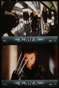 8f0086 X-MEN 10 French LCs 2000 Hugh Jackman, Halle Berry, Marvel Comics super heroes!