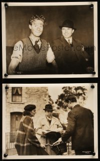 8g0340 CITADEL 2 8x10 stills 1938 King Vidor directed, candid images of Robert Donat, Russell!