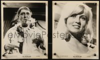 8g0404 PRODUCERS 2 8x10 stills 1967 Mel Brooks, great images of cigar smoking Zero Mostel, Meredith!