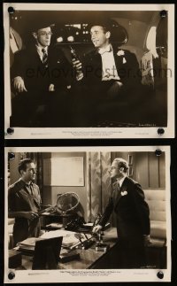 8g0415 STAND-IN 2 8x10 stills 1937 Leslie Howard with a young Humphrey Bogart in each!