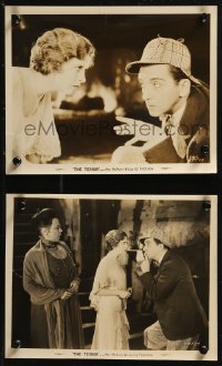 8g0421 TERROR 2 8x10 stills 1928 Louise Fazenda, Edward Everett Horton in early Edgar Wallace talkie!