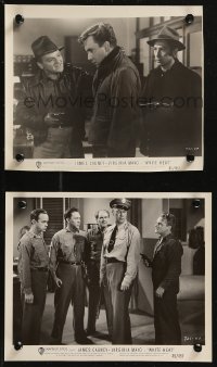 8g0430 WHITE HEAT 2 from 8x9.5 to 8x10 stills 1949 James Cagney with Edmond O'Brien, classic noir!