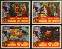 8g0923 ARMORED CAR ROBBERY 5 LCs 1950 Charles McGraw & super sexy showgirl Adele Jergens!