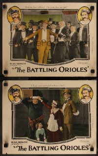 8g1144 BATTLING ORIOLES 2 LCs 1924 well dressed Glenn Tryon with Blanche Mehaffey, New York City!