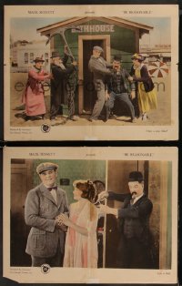 8g1145 BE REASONABLE 2 LCs 1921 Mack Sennett, Billy Bevan, Mildred June, ultra rare!